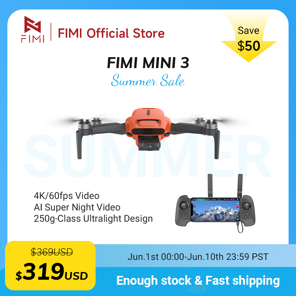 Drone Mapping - FIMI MINI 3 Camere drone 4K