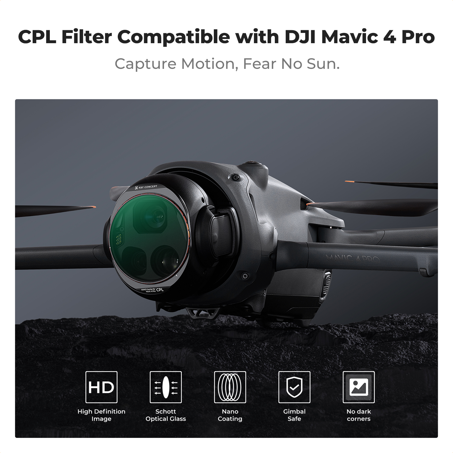 K&F CONCEPT Upgrade Circular P - Drone Ndvi recensie en prijs