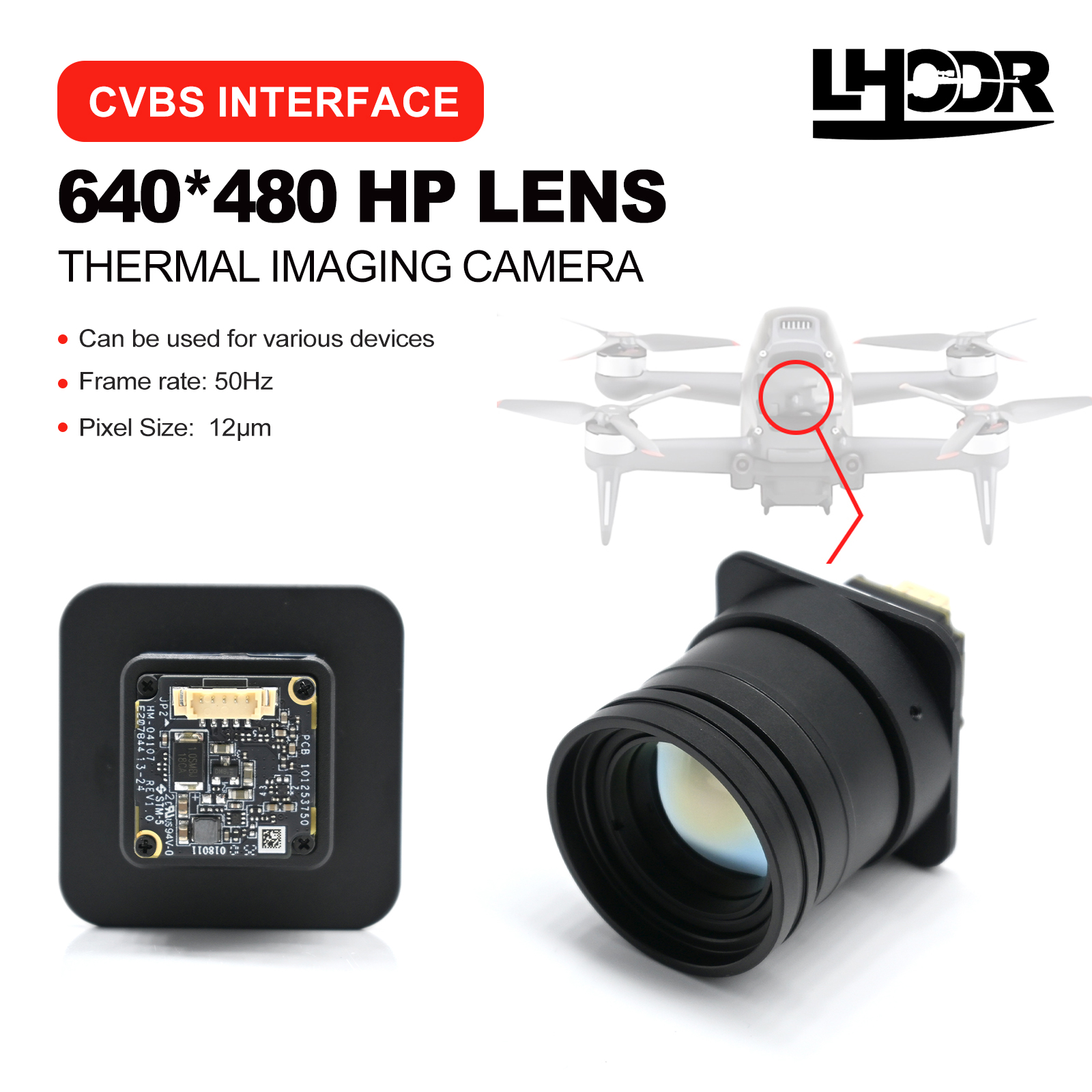 30mm 640x480 pix Drone thermal - Drone Aerial Photography recensie en prijs