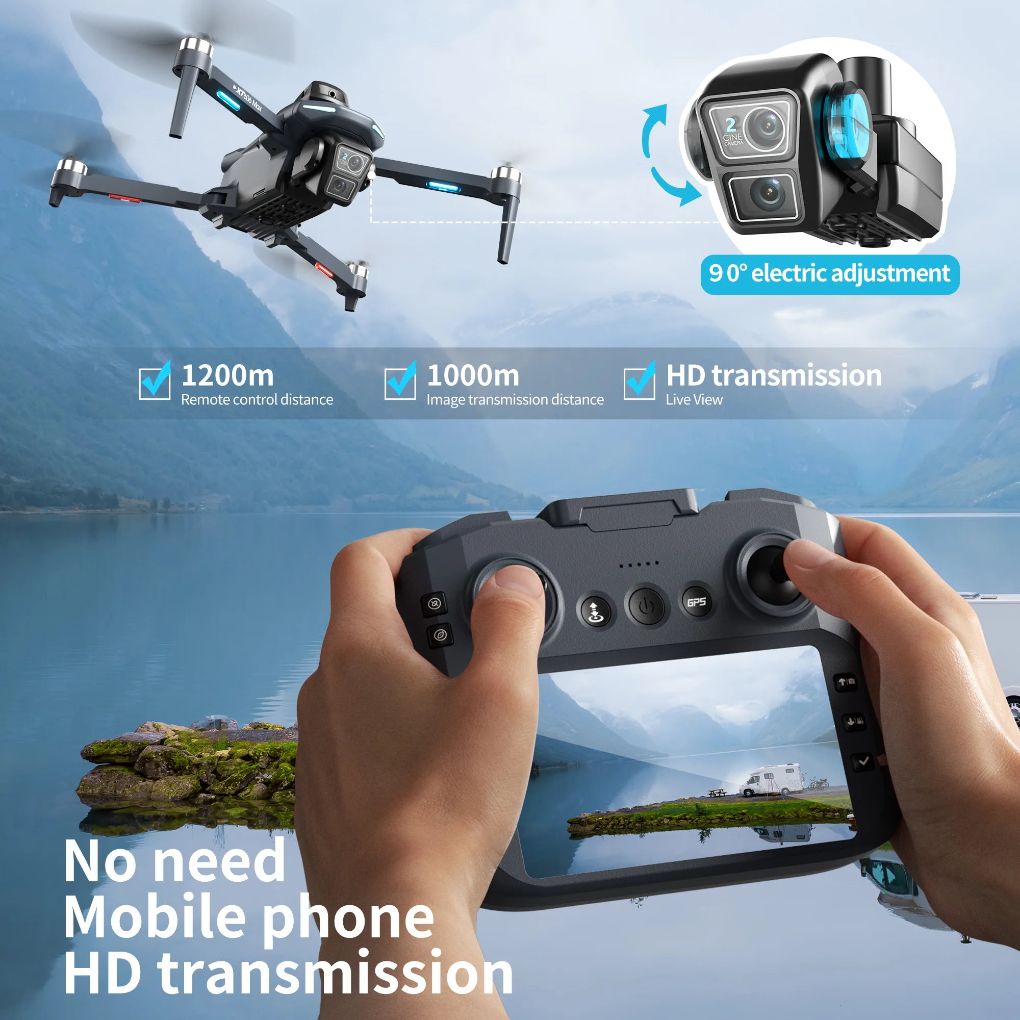 Lenovo XT606 Drone Professiona - Drone Photogrammetry recensie en prijs