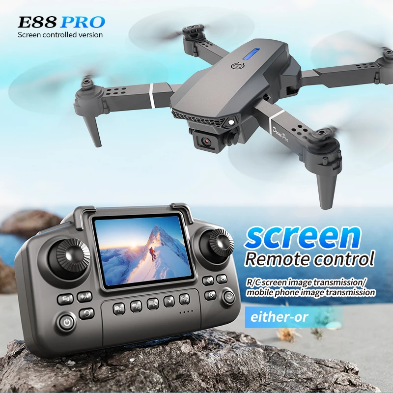 Professional E88 PRO Drone wit - Drone Lidar recensie en prijs