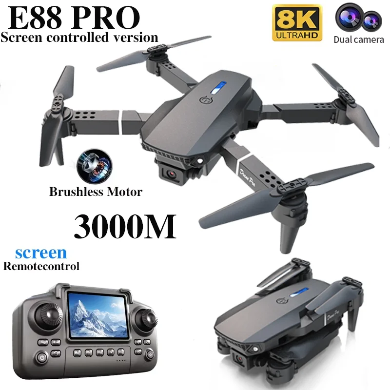 Professional E88 PRO Drone wit - Drone Lidar recensie en prijs