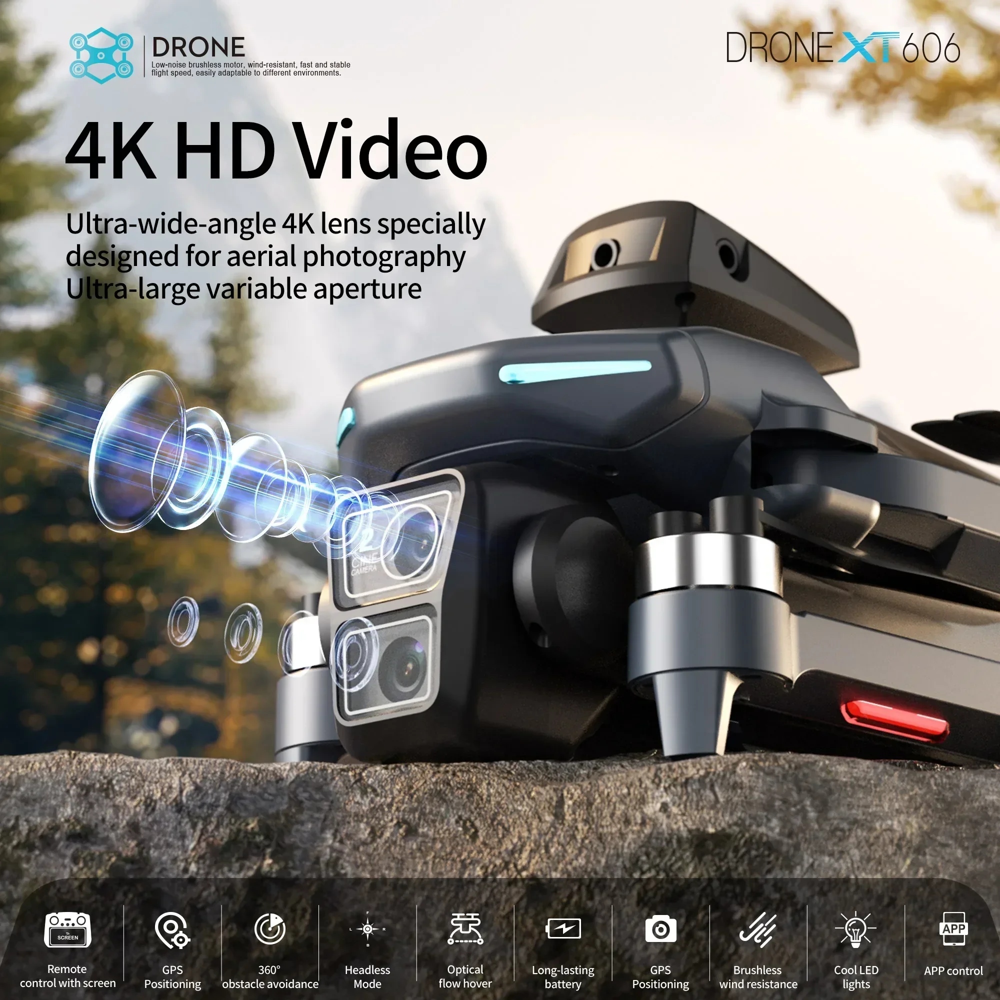 Lenovo XT606 MAX GPS Drone 4k  - Drone Multispectral recensie en prijs