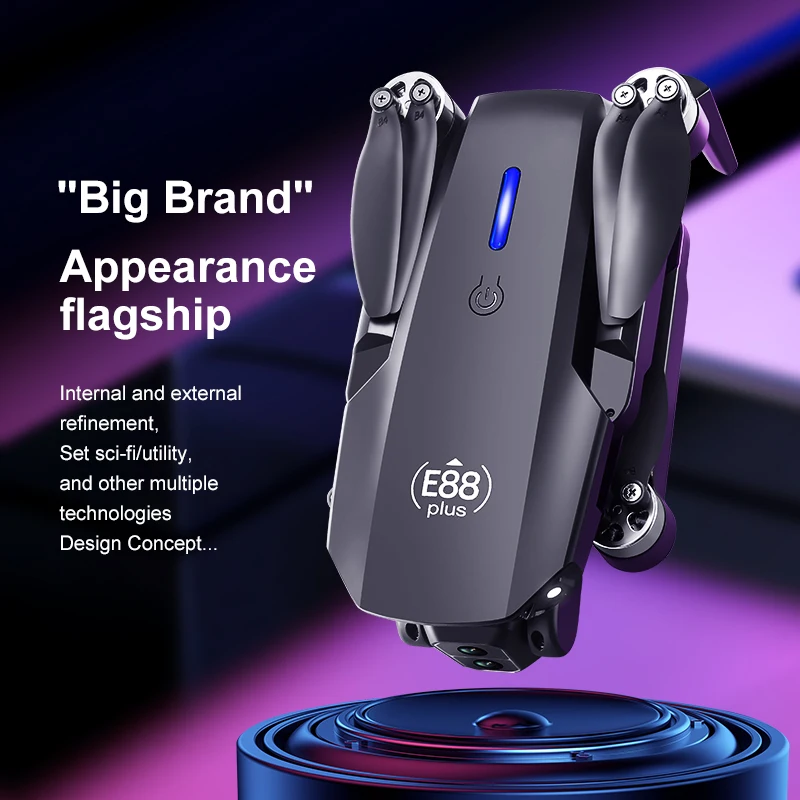 New E88 Plus Quadcopter Drone: - Drone Lidar recensie en prijs