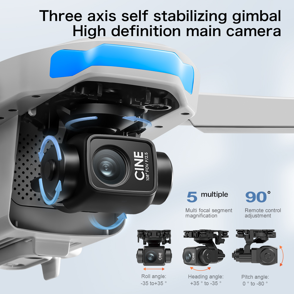 S-X1 MAX GPS Drone with 3-Axis - Drone Multispectral recensie en prijs