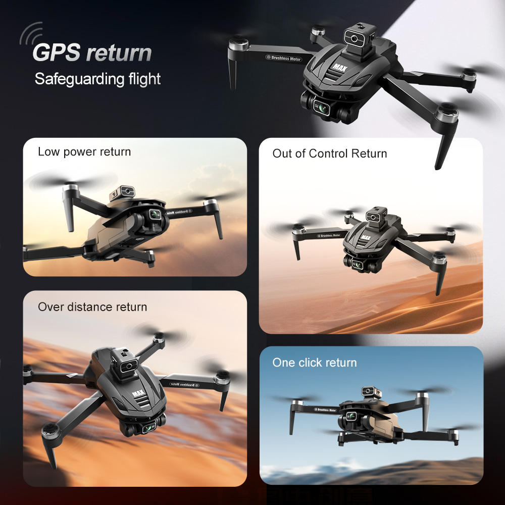 V168 PRO Max GPS Drone 8K Prof - Drone Lidar recensie en prijs