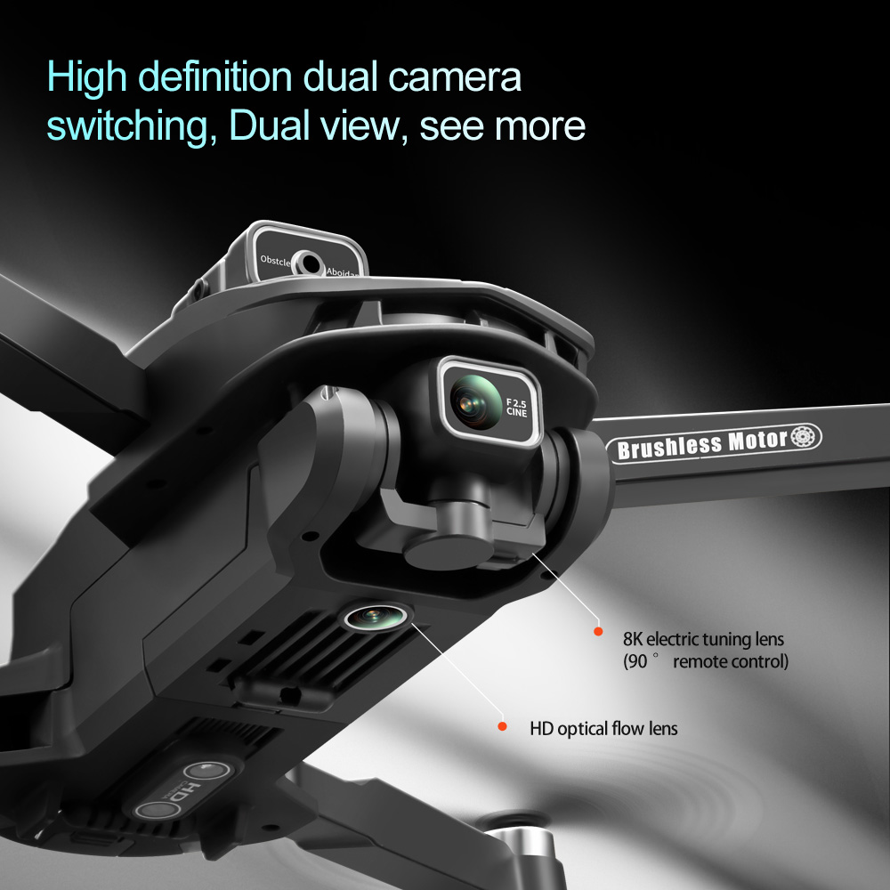 V168 PRO Max GPS Drone 8K Prof - Drone Lidar recensie en prijs