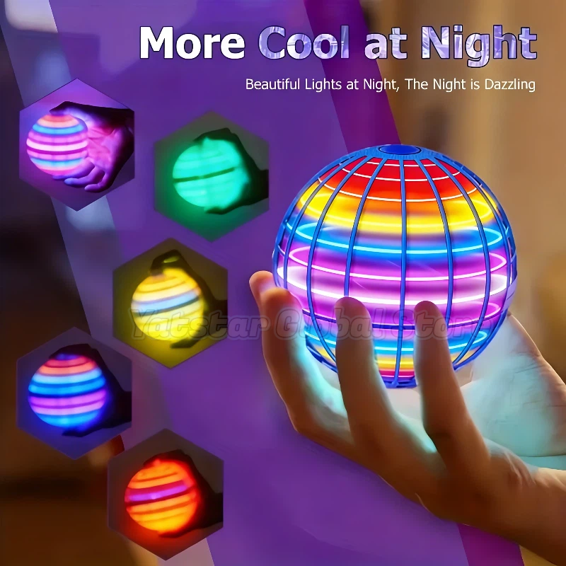 LED Light Up Flying Orb Boomer - Drone Aerial Photography recensie en prijs