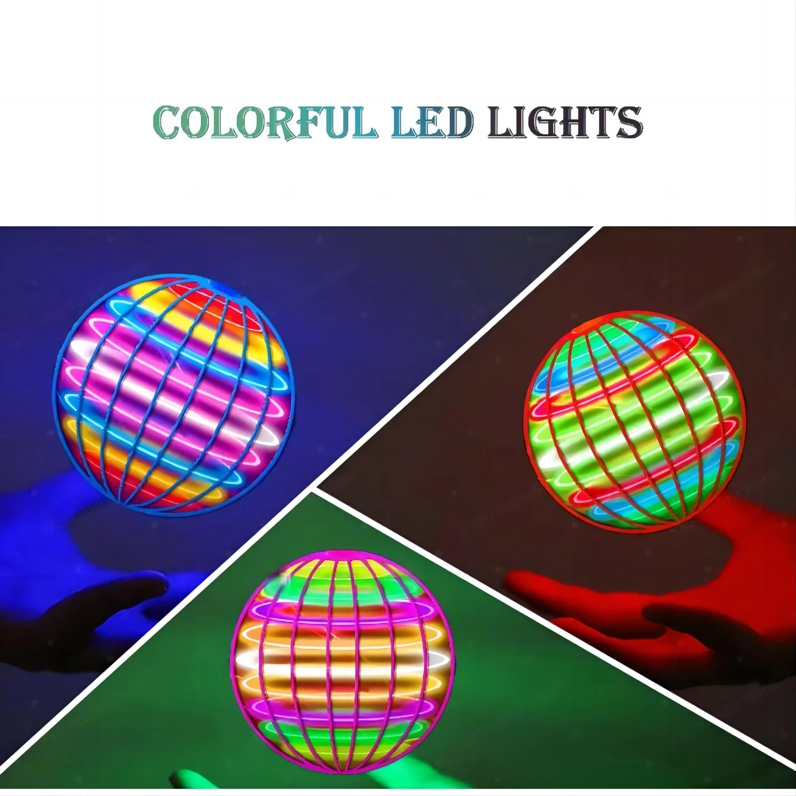 LED Light Up Flying Orb Boomer - Drone Aerial Photography recensie en prijs
