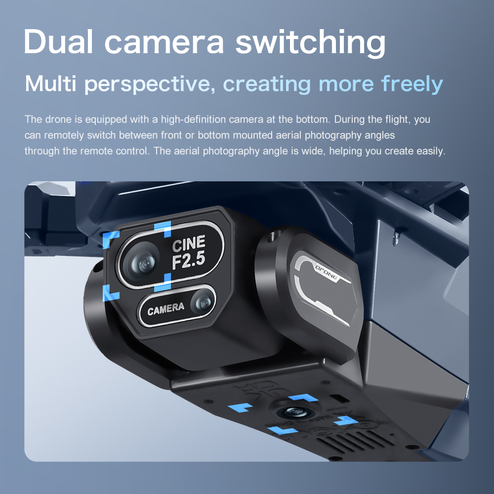 Lenovo GT8 drone 8K HD dual ca - Drone Surveying recensie en prijs