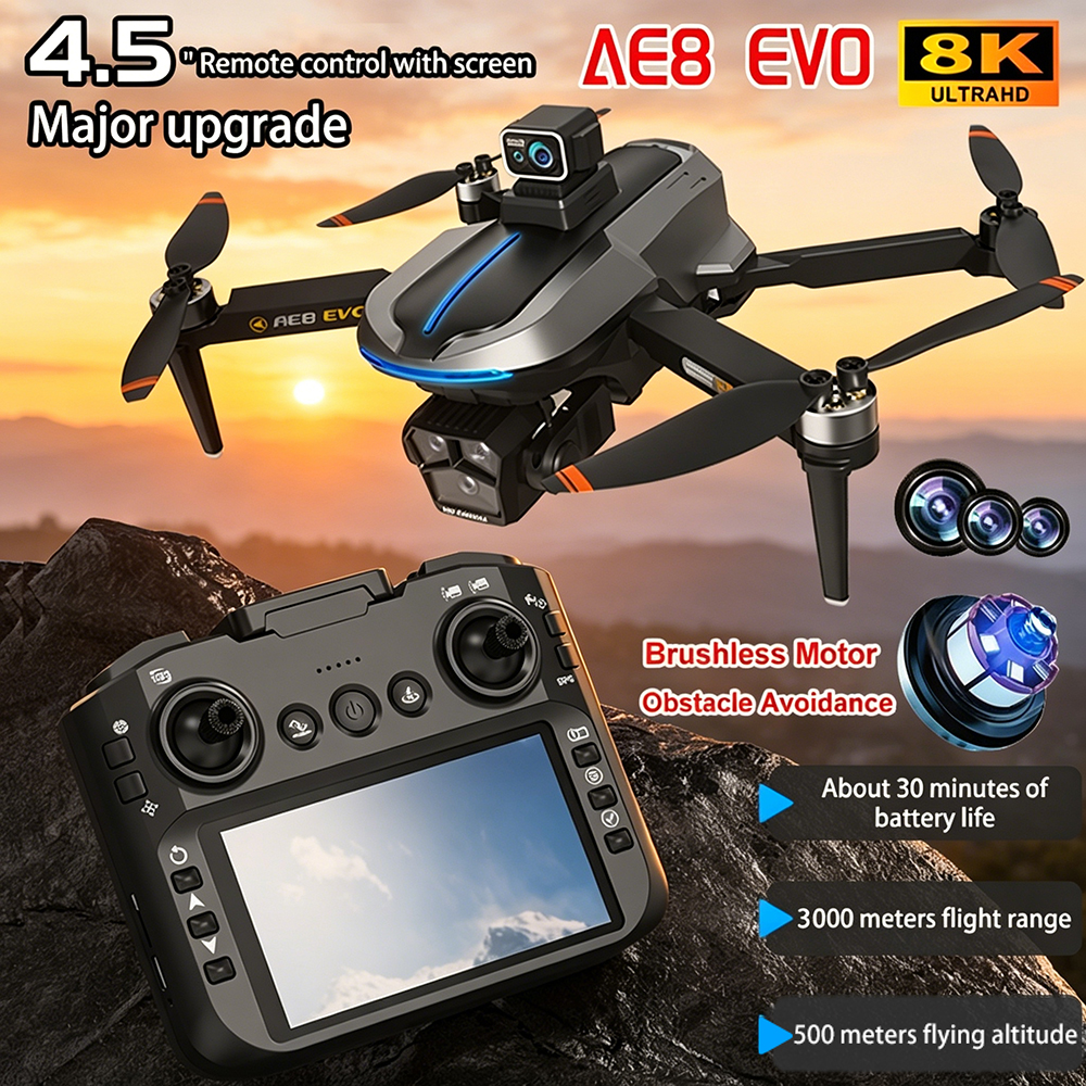 AE8 EVO Drone 4K Professional  - Drone Mapping recensie en prijs