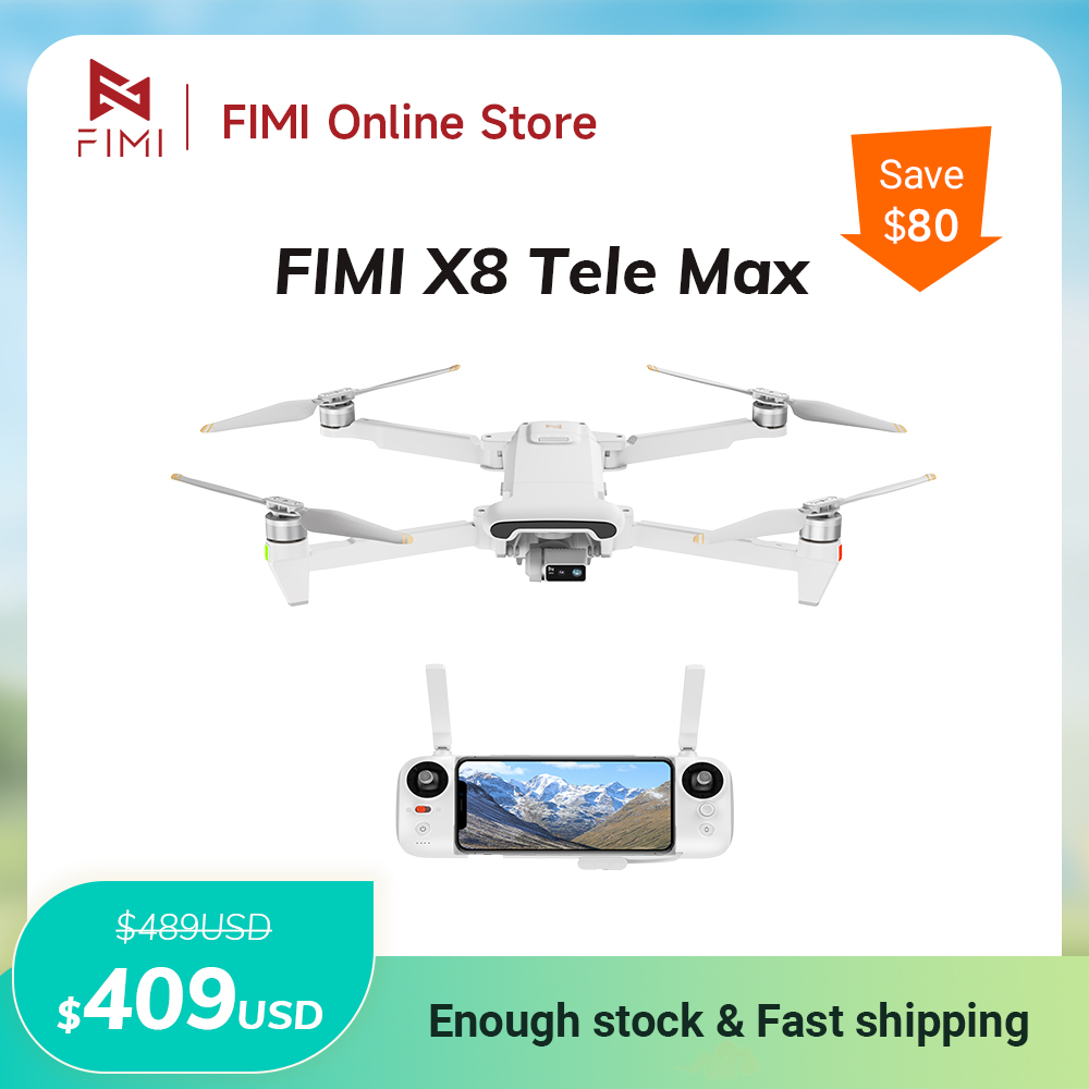 FIMI X8 Tele Max drone 4K prof - Drone Thermal Imaging recensie en prijs