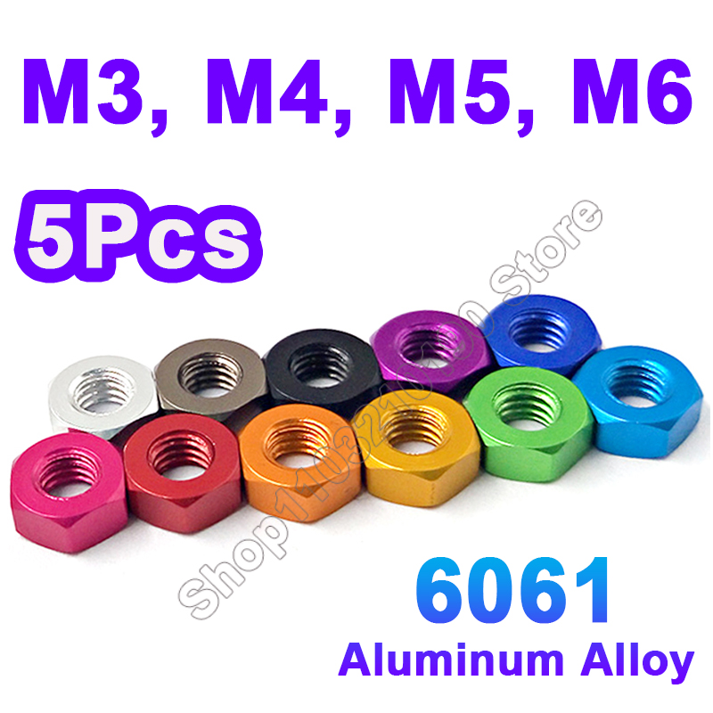 5pcs M3 M4 M5 M6 Anodized Colo - Drone 3D Modeling recensie en prijs
