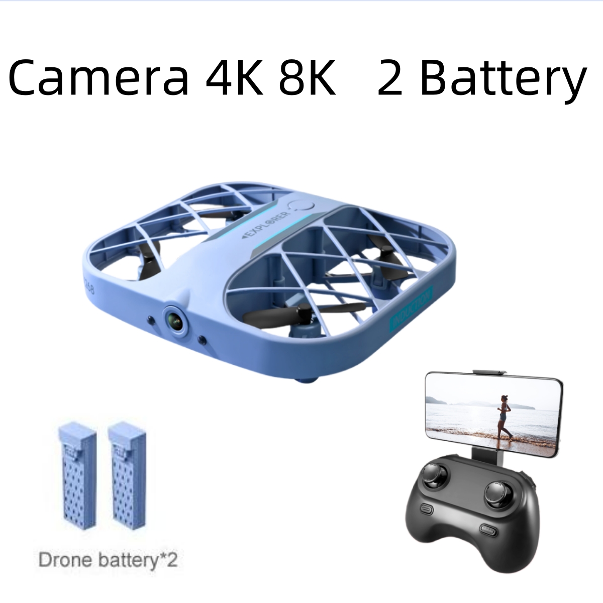 JJRC H107 FPV RC Drone with 2  - Drone Lidar recensie en prijs