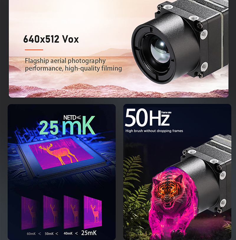 New Arrival 640x512 FPV Drone  - Drone Thermal Imaging recensie en prijs