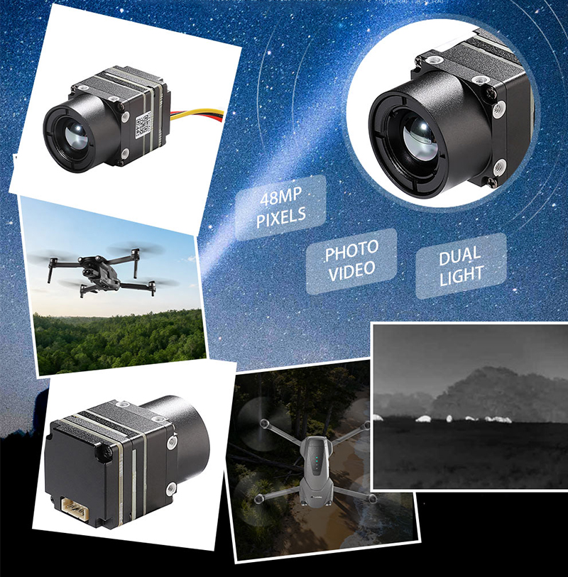 New Arrival 640x512 FPV Drone  - Drone Thermal Imaging recensie en prijs